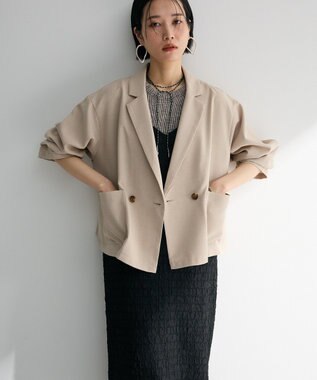 Green Parks ショートジャケット Light Beige