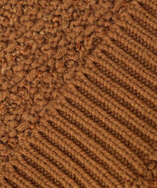 23区 ツイードニット ベスト アンバー