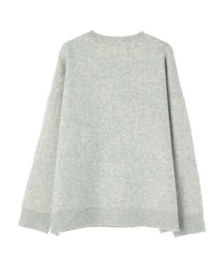 CRAFT STANDARD BOUTIQUE ロゴジャガードニットプルオーバー Gray