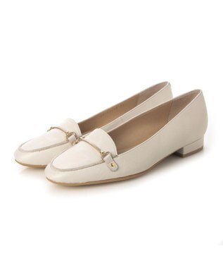 Riz raffinee <Riz raffinee>ビット付きラウンドローファー アイボリー