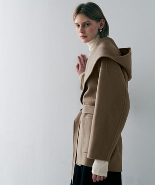 メルトンリバー フーデットコート / uncrave | ファッション通販