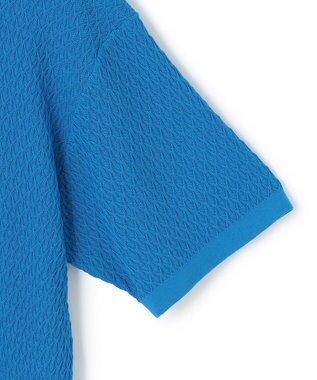 JOSEPH HOMME クールコットンリンクス ニット ターコイズブルー系