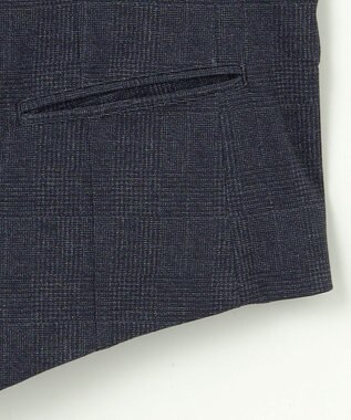 JOSEPH ABBOUD 【キングサイズ・ストレッチ/多機能】ツィーディジャージ ベスト ネイビー系4