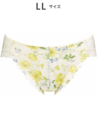 WACOAL ショーツ 【リボンブラ 脇すっきり】 BRB433とペア はきこみ丈あさめ ナイロンベア天竺素材(バック) レディース PRA133 /ワコール