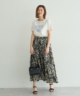 YECCA VECCA 【接触冷感】メッセージロゴTee B