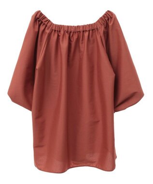Green Parks ２ｗａｙバルーンスリーブブラウス Orange