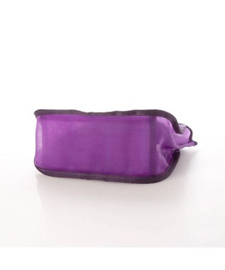 UNBILLION cachecache スマイルモチーフメッシュバッグインバッグ パープル