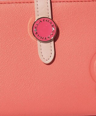 CLATHAS ブラン ラウンドファスナー長財布 ピンク