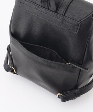 LA BAGAGERIE フロント金具デイリーリュック ブラック