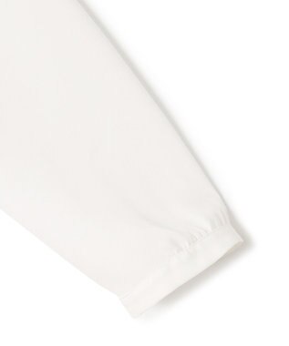 23区 S 【洗える】シルキーデシン タックディテール カットソー ホワイト系