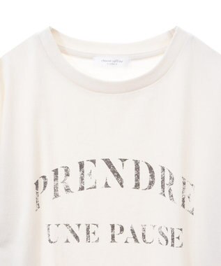 Green Parks チェックバルーンスリーブロゴチュニック Black