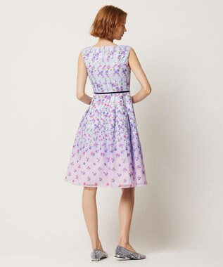 TOCCA 【消臭・洗える】FLOWER OF MUSE ドレス パープル系