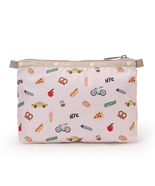 LeSportsac COSMETIC CLUTCH/NYCアイコンズピンク NYCアイコンズピンク