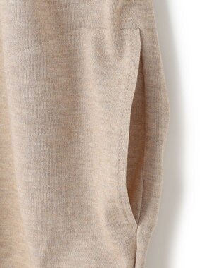 23区 【洗える】オータムシャイニー ニット ブルゾン ベージュ系