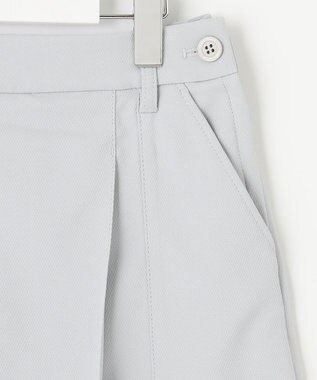 23区GOLF 【WOMEN】スケトラドビーストレッチ 台形 スカート ライトグレー系