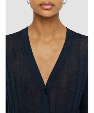 JOSEPH 【洗える】クリスピーレーヨン　カーディガン Ivory