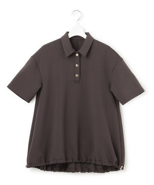 23区 S 【R(アール)】アクアスーティングジャージー ポロシャツ グレー系