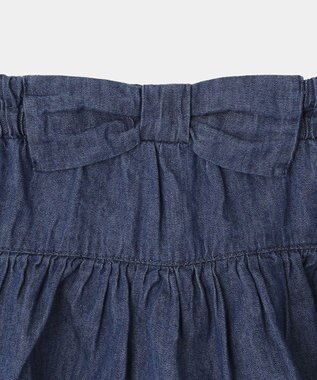 ANY KIDS 柄キュロット インディゴ