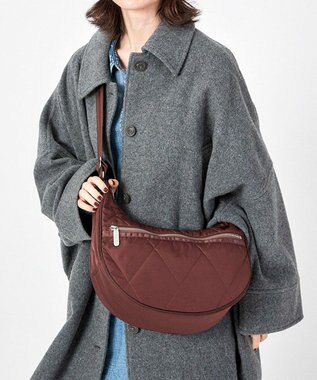 LeSportsac QUILT MD HOBO/チョコレートブラウンキルト チョコレートブラウンキルト