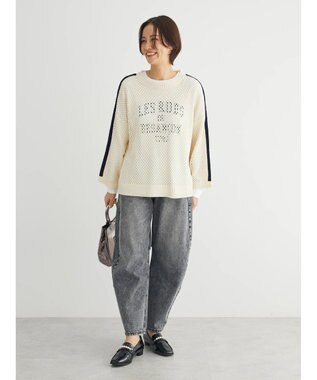 Green Parks ・ＥＬＥＮＣＡＲＥ　ＤＵＥ　デニムカーブパンツ Gray Mixture