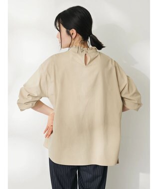 CRAFT STANDARD BOUTIQUE 衿フリルブラウス Beige