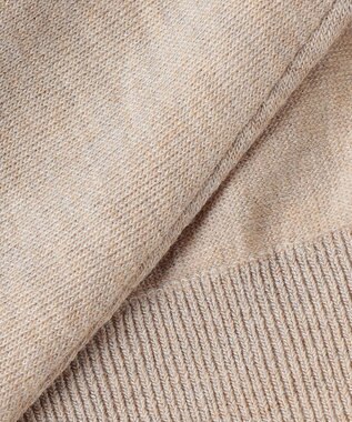 23区 【洗える】オータムシャイニー ニット ブルゾン ベージュ系