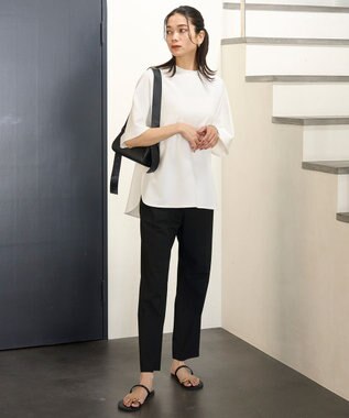 UNFILO BEAUTY FORM JERSEY Light バックZIPトップス オフ