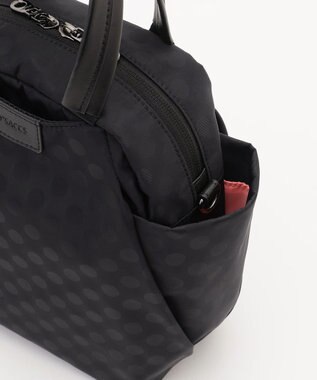 Y'SACCS 【大人のおしゃれ手帖10月号掲載】市川実和子×Y'SACCS　ドットミニボストン ブラック