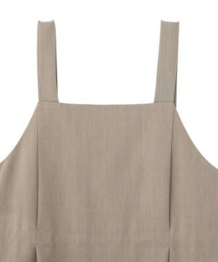 CRAFT STANDARD BOUTIQUE サイドギャザージャンパースカ－ト Gray Beige