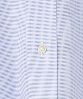 J.PRESS MEN 【PREMIUM PLEATS / 形態安定】ピンヘッド ドレスシャツ / B.D. サックスブルー系