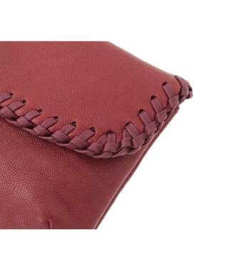 genten ウールシープソフト ポーチ ワイン