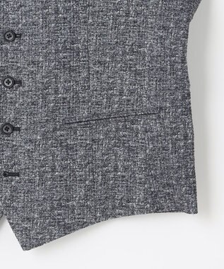 JOSEPH ABBOUD 【イージーケア・多機能】人気 ライトウェーブ ベスト グレー系