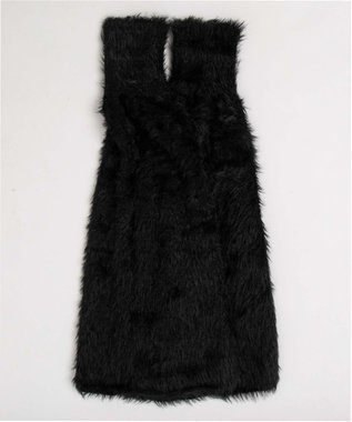 WEGO シャギーレッグカバー ブラック