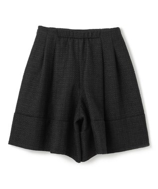 TOCCA 【洗える】PANTS OF CHARLOTTE キュロットパンツ ブラックツイード