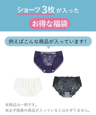 AMPHI 【数量限定　特別価格】 ショーツ ３枚セット W'BASIC ZWH117 アンフィ／ワコール その他