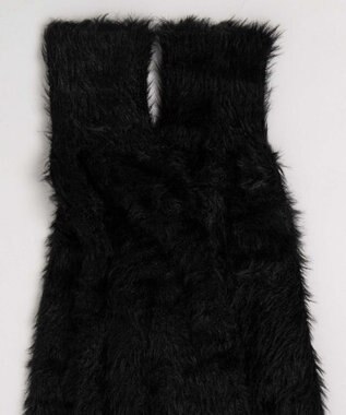 WEGO シャギーレッグカバー ブラック