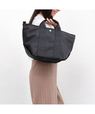 UNBILLION カシュカシュ cachecache / ナイロンツイル2wayテープトート