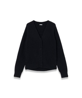 JOSEPH コットンテリー　カーディガン Black