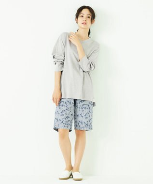 JOSEPH ABBOUD MOUNTAIN 【SPACE】OGアロハペイズリー ハーフパンツ ライトグレー系6