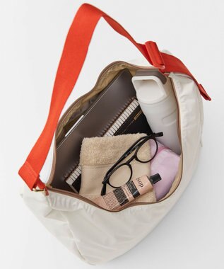 LeSportsac LG HAMMOCK ADJ BAG/メレンゲ/マンダリンウェビング メレンゲ/マンダリンウェビング