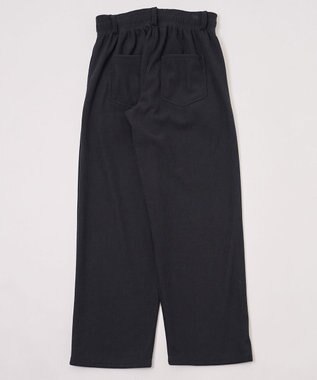 WEGO 【暖パンツ/SMLサイズ展開】裏ベロアシェフパンツ ブラック