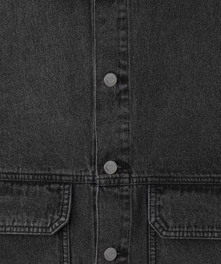 WEGO 【ユニセックス着用ITEM/MLサイズ展開】ワーカーズデニムベスト デニムブラックソノタ