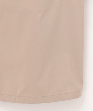 J.PRESS LADIES L 【洗える・撥水】マイクロタフタ ノーカラー ロング コート モカ系