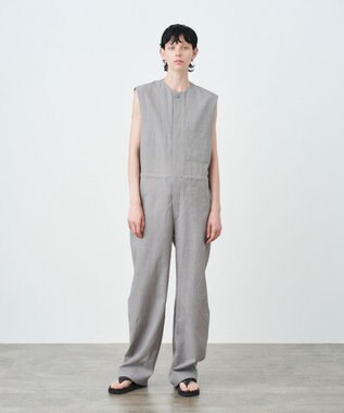 ATON KYOTO TSURIZOME LINEN | ジャンプスーツ GRAY