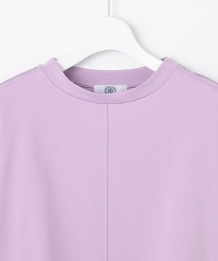 J.PRESS LADIES L TCポンチ モックネック カットソー ラベンダー系