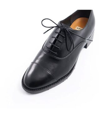 APOM イタリアンカーフ レースアップシューズ 40 ブラック