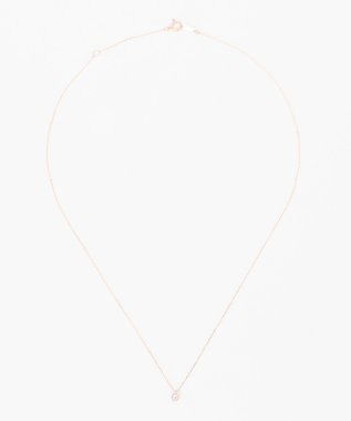 TOCCA 【WEB限定】FLORA K18 DIAMOND NECKLACE K18 ダイヤモンド ネックレス ローズ系