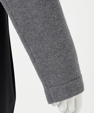 23区 【エステータ】クロスデザイン ニット グレー系