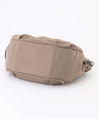 LA BAGAGERIE 【MONICA】サイドギャザー2WAYトートバッグ Sサイズ ベージュ