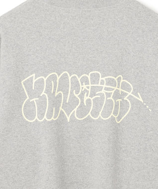 NAVE 【xNAVE】Six Sence Recordコラボ グラフィッククルースウェット ライトグレー系